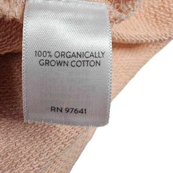 J. Jill Womens XS French Terry Organic Cotton Long‎ Sleeve Sweatshirt - Picture 5 of 10